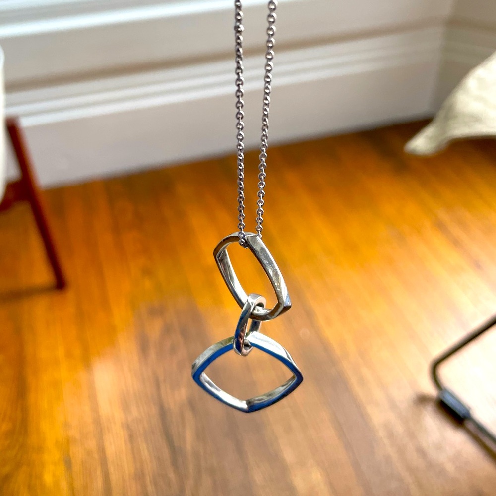 Authentic Tiffany sterling silver necklace
